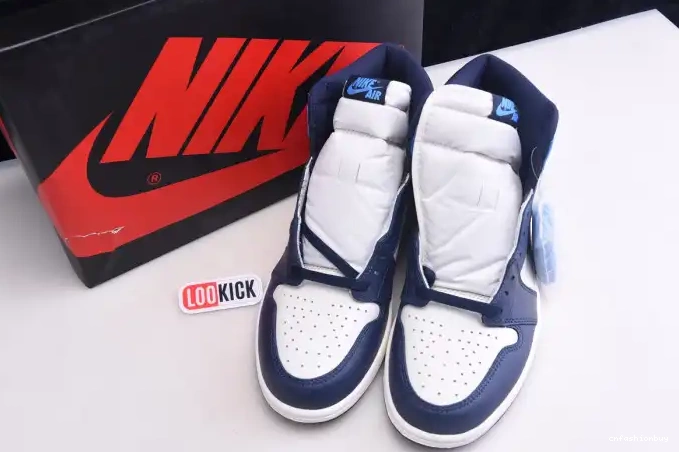 Air Jordan Retro Obsidian 555088-140 OG 1 High 0704
